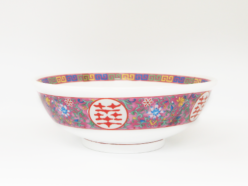 紫彩唐草高台丼(6.3寸・6.8寸)