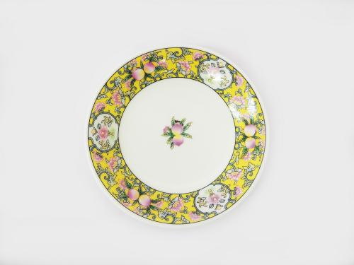 桃彩園4.0丸皿(約13×2.5㎝)