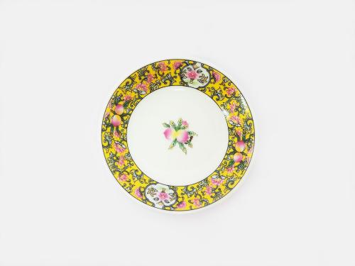 桃彩園3.0丸皿(約10×2㎝)