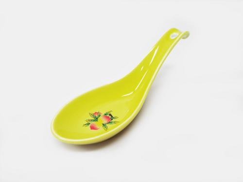 桃彩園レンゲ黄穴あき(約14×4.5㎝)